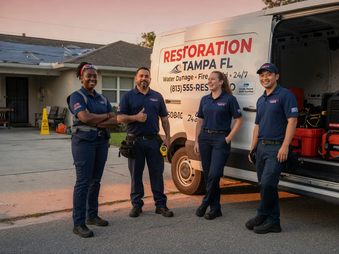 Water Damage Restoration company in Elk Mound, WI